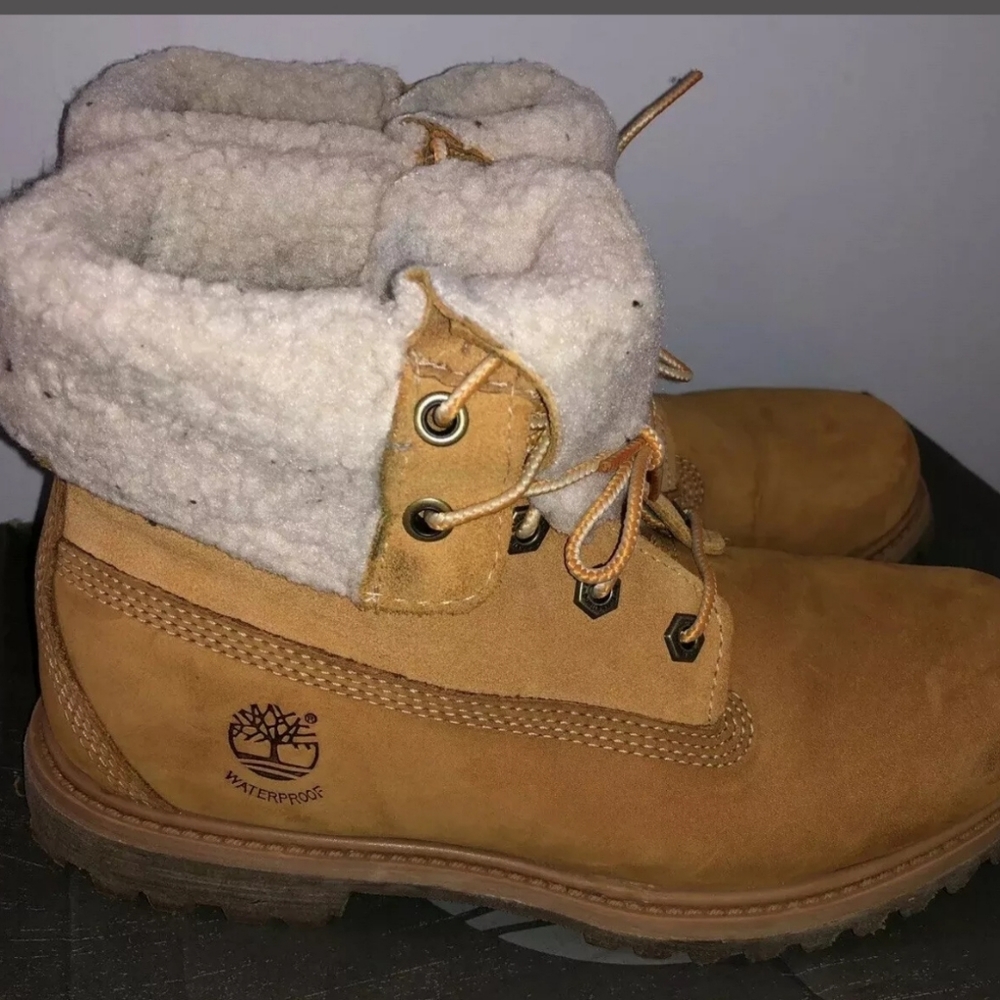 Fleece lined womens Timberland boots